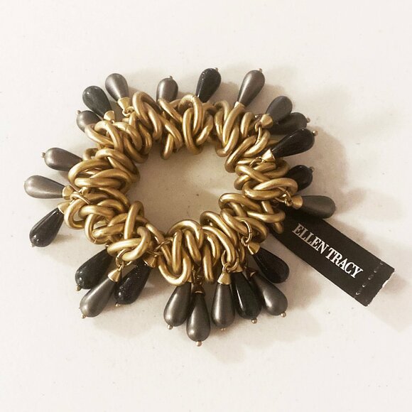 Ellen Tracy Teardrop Stretch Bracelet - Picture 1 of 4